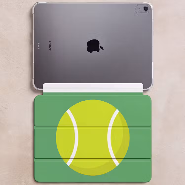 iPad hoes - Bal - Geel - Sport - Groen - Illustratie — 6