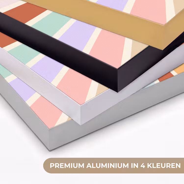Art Frame - Zon - Stralen - Vrolijk - Kleurrijk - Abstract — 2