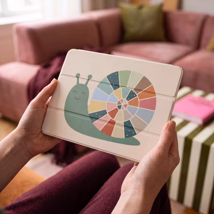iPad hoes - Dieren - Slak - Kleurrijk - Illustratie — 4