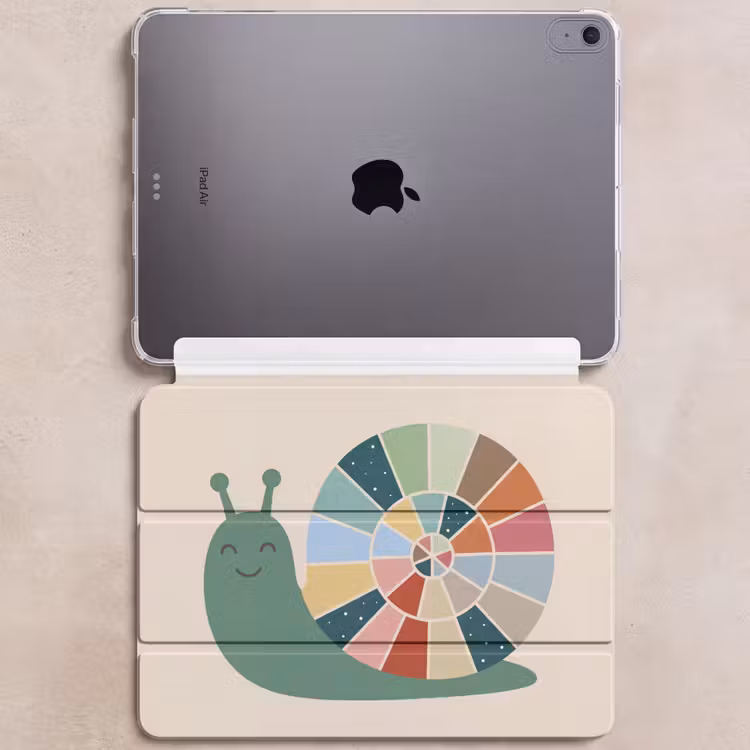 iPad hoes - Dieren - Slak - Kleurrijk - Illustratie — 6