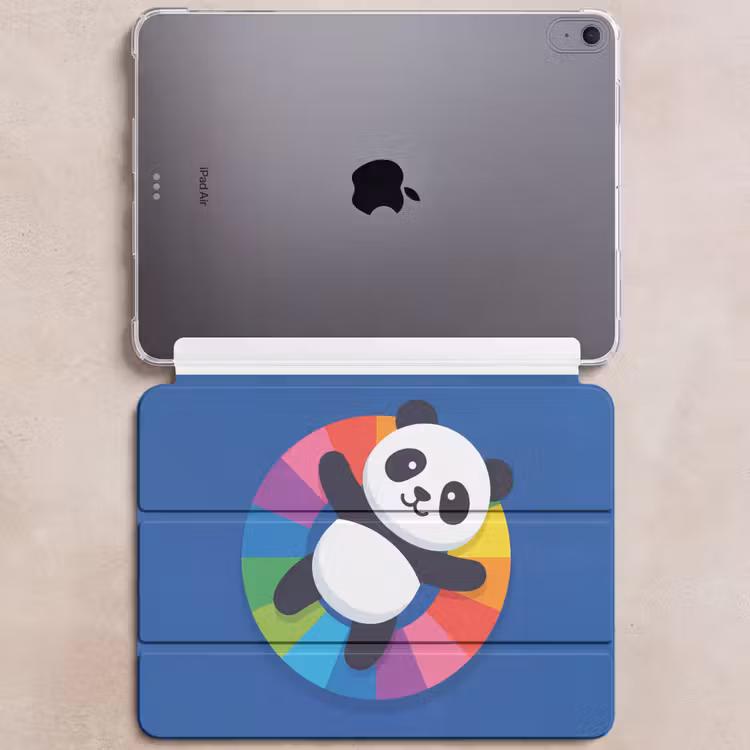 iPad hoes - Dieren - Cartoon - Kleurrijk - Modern - Speels — 6