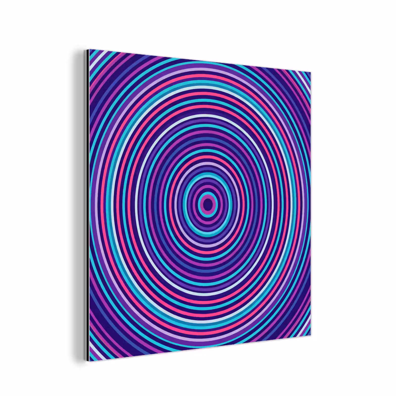 Aluminium schilderij - Abstract - Cirkels - Kleurrijk — 1