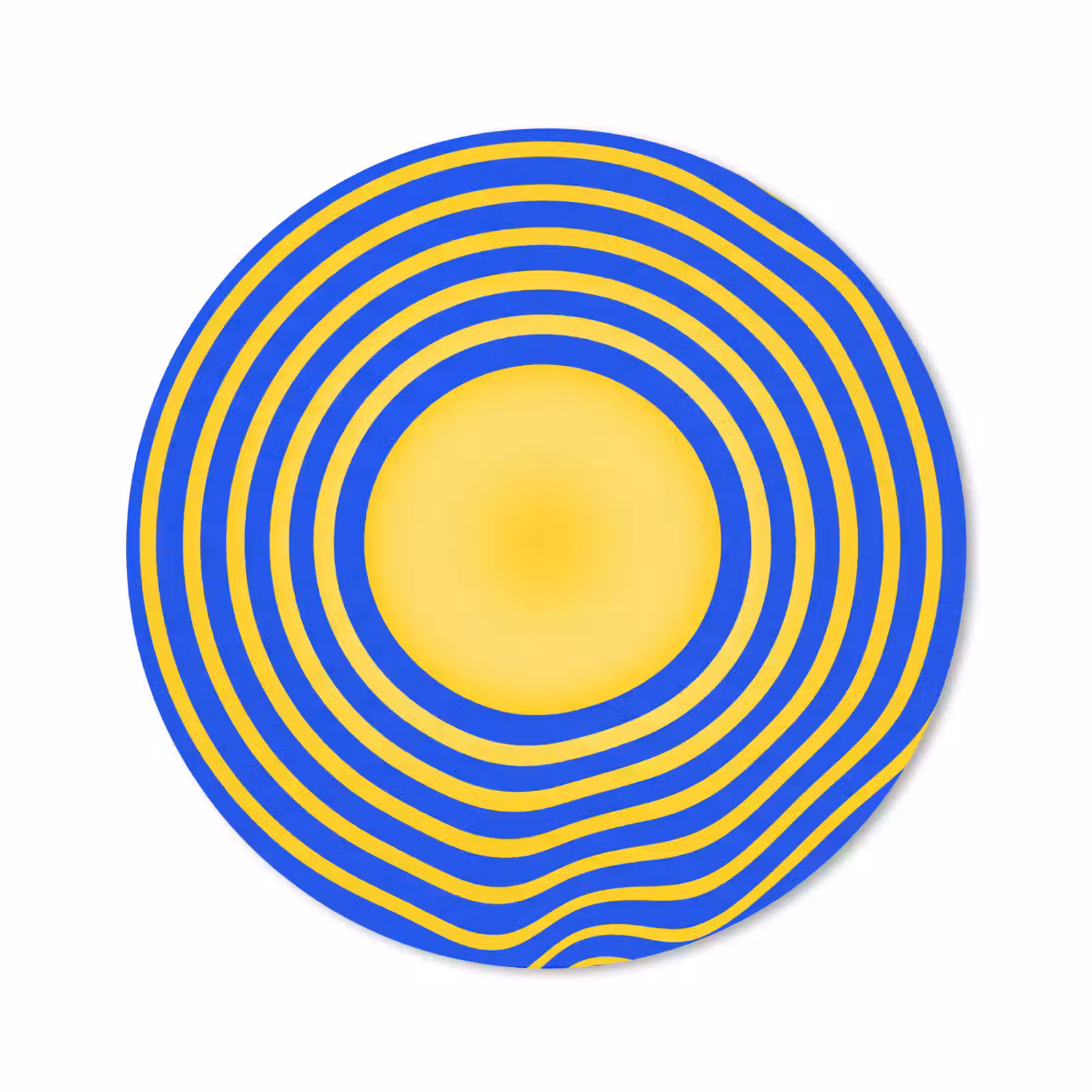 Muismat - Abstract patroon - Blauw — 1