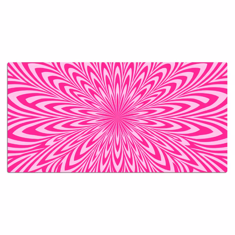 Bureau onderlegger - Patroon - Optisch - Roze — 2