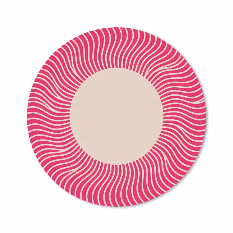 Muismat - Abstract - Patroon - Roze — 1