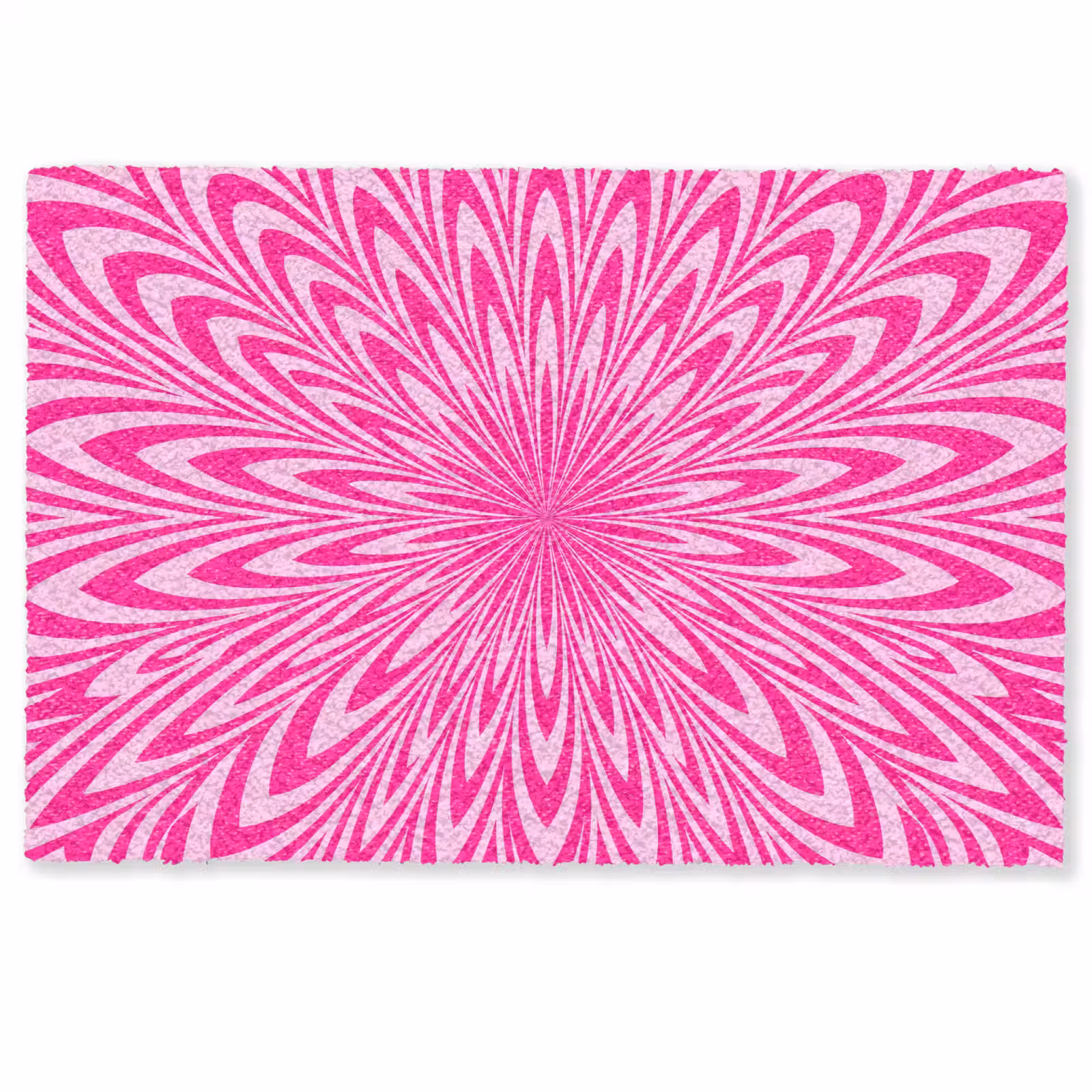 Deurmat - Patroon - Optisch - Roze — 1