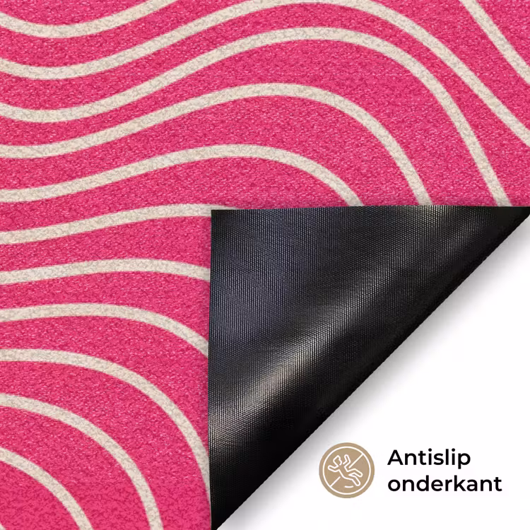 Deurmat - Abstract - Patroon - Roze — 6