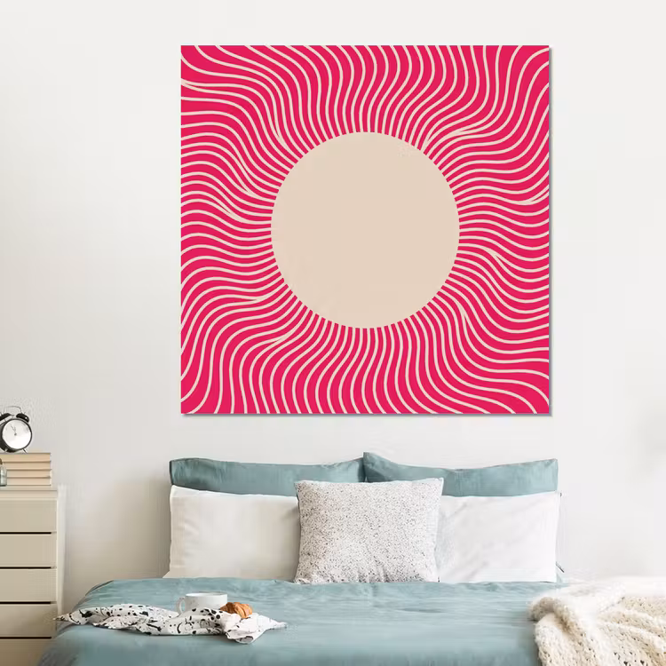 Forex - Abstract - Patroon - Roze — 2