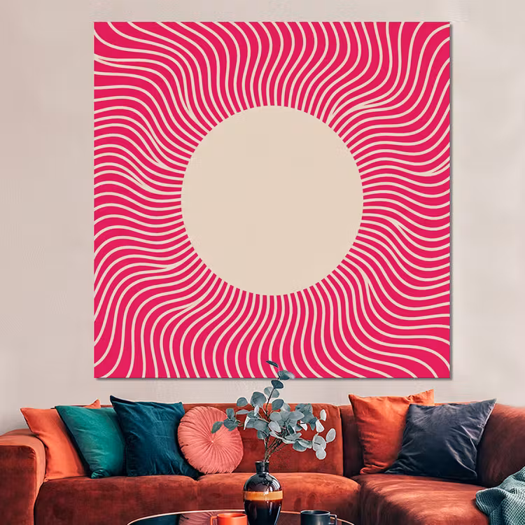 Forex - Abstract - Patroon - Roze — 3