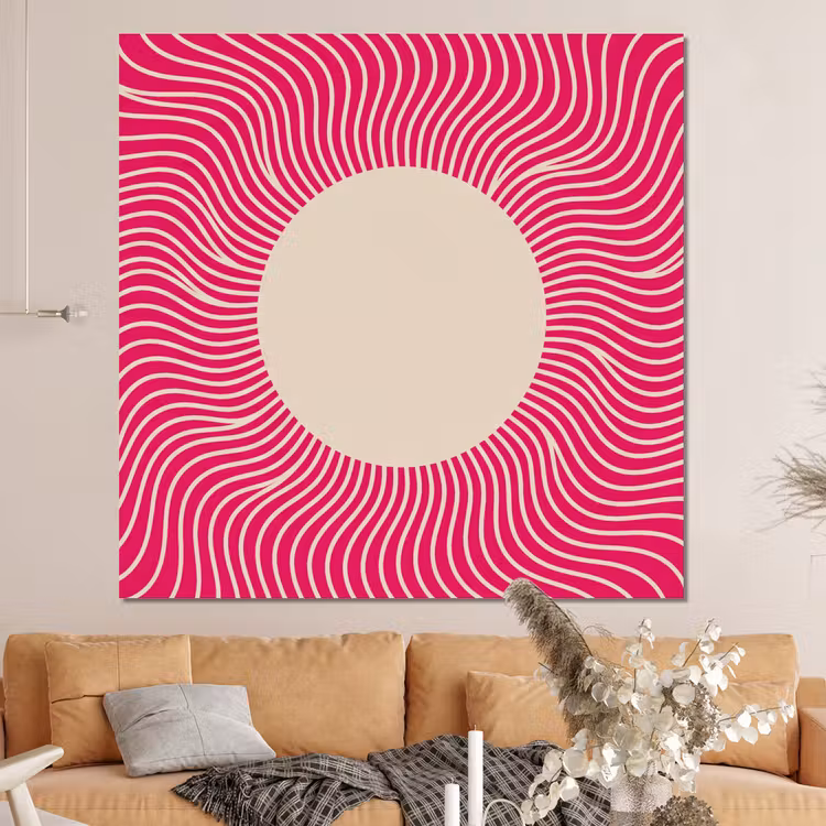 Forex - Abstract - Patroon - Roze — 4