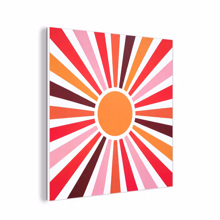 Forex - Zon - Stralen - Abstract - Kleurrijk — 1