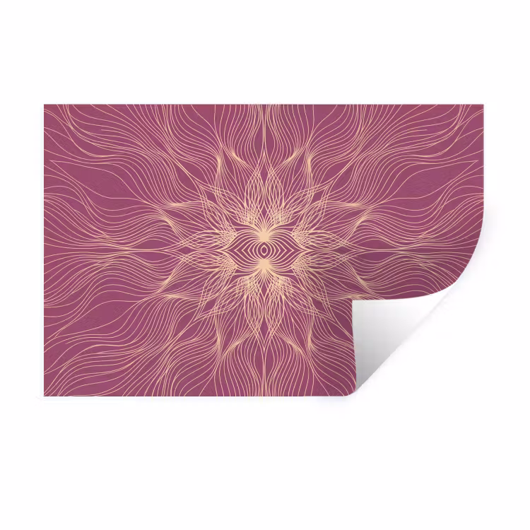Muursticker - Lijnen - Patroon - Abstract — 1