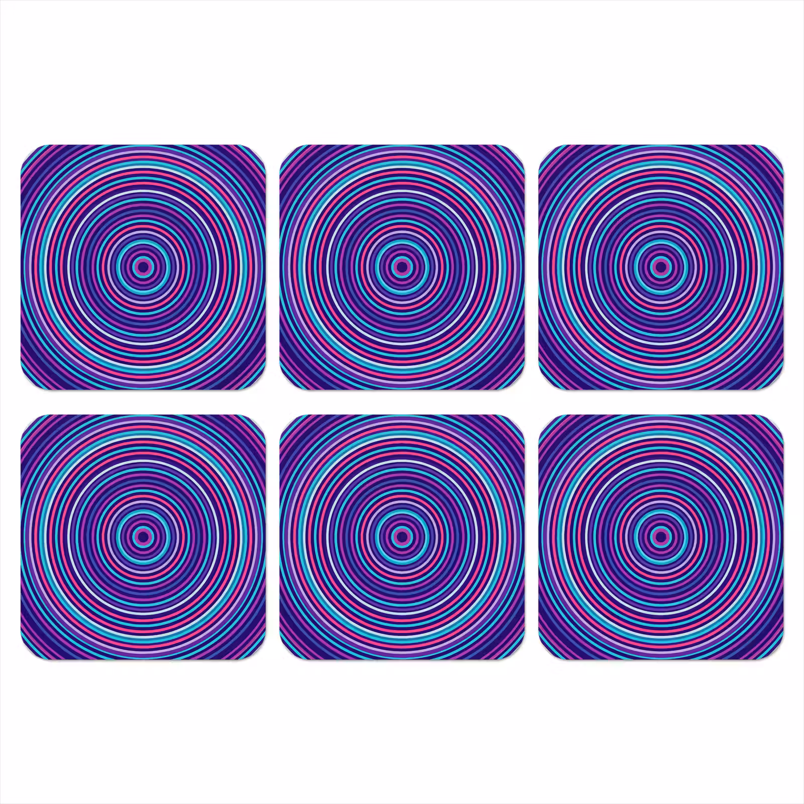 Onderzetter​ - Abstract - Cirkels - Kleurrijk — 1