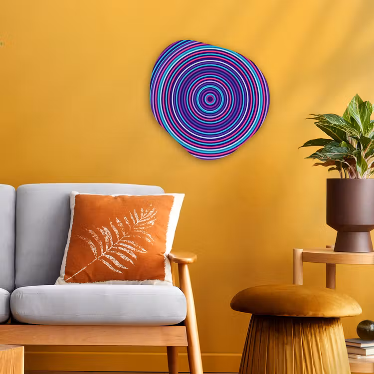 Organisch schilderij - Forex - Abstract - Cirkels - Kleurrijk — 3
