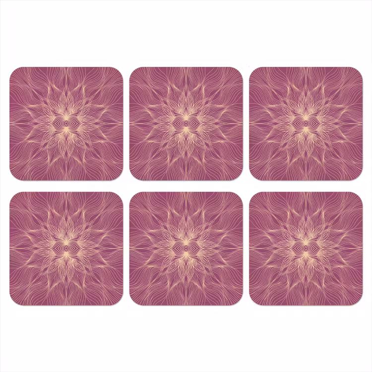 Onderzetter​ - Lijnen - Patroon - Abstract — 1