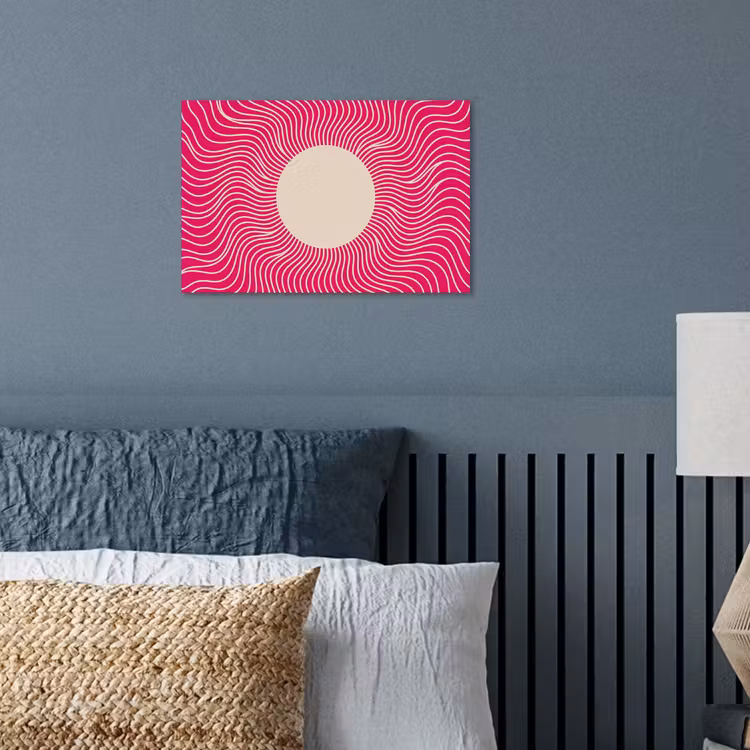 Poster - Abstract - Patroon - Roze — 3