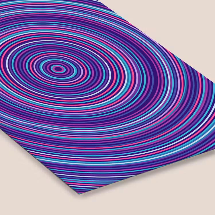 Poster met lijst - Abstract - Cirkels - Kleurrijk — 7