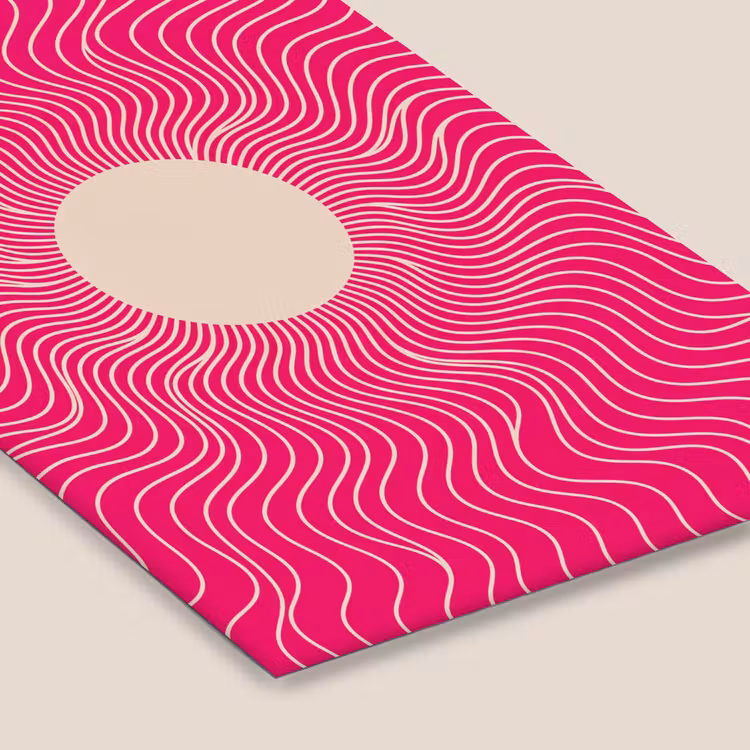 Poster met lijst - Abstract - Patroon - Roze — 7