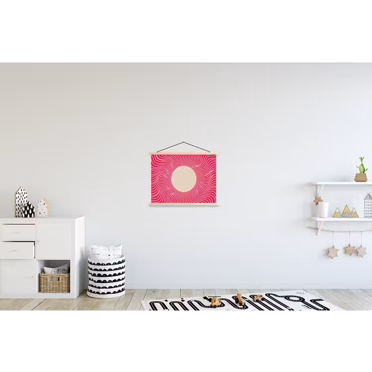 Schoolplaat - Abstract - Patroon - Roze — 3