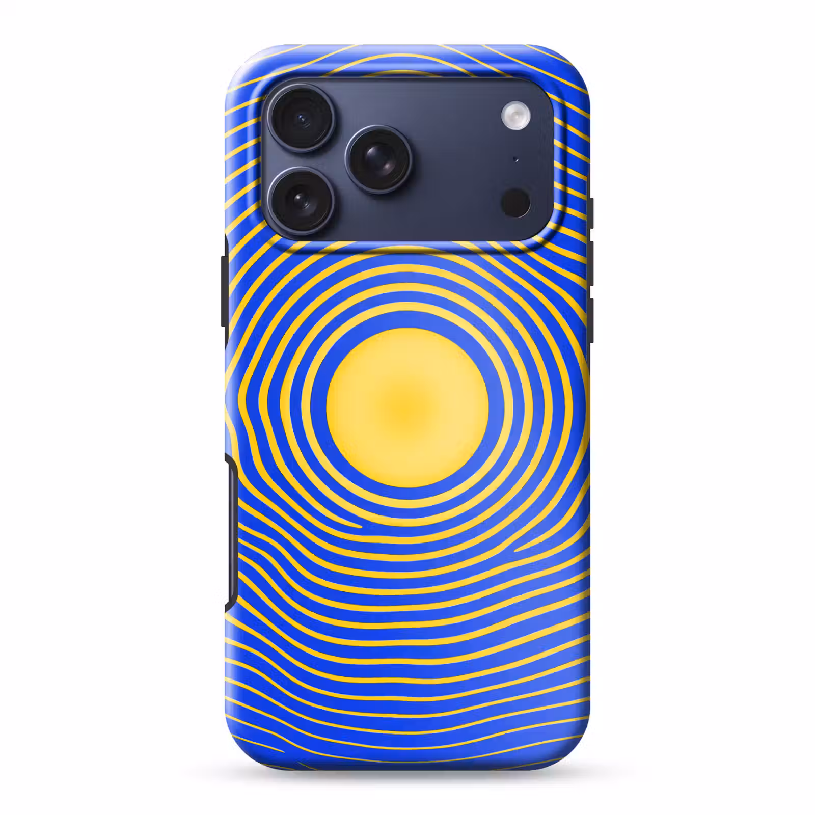 Telefoonhoesje Toughcase - Abstract patroon - Blauw — 1