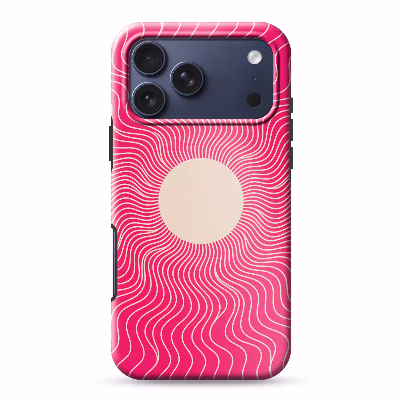 Telefoonhoesje Toughcase - Abstract - Patroon - Roze — 1