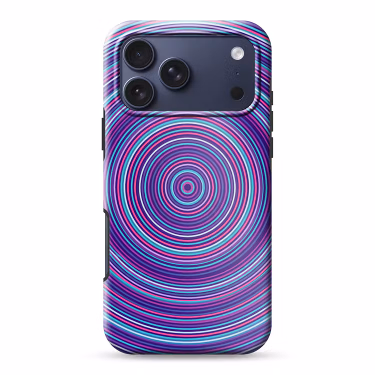 Telefoonhoesje Toughcase - Abstract - Cirkels - Kleurrijk — 1