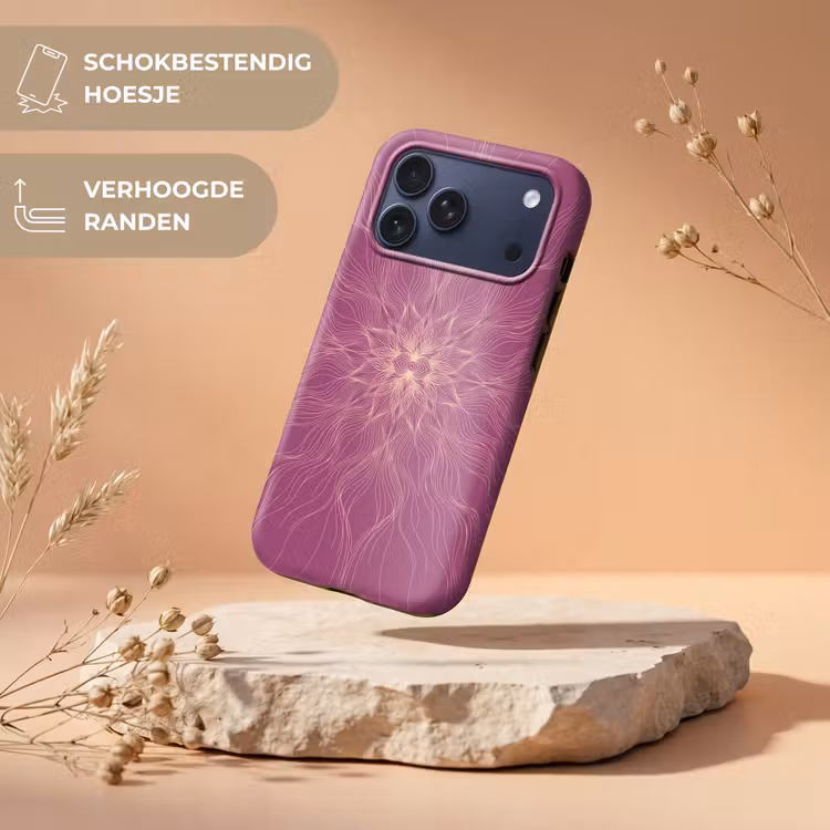 Telefoonhoesje Toughcase - Lijnen - Patroon - Abstract — 5