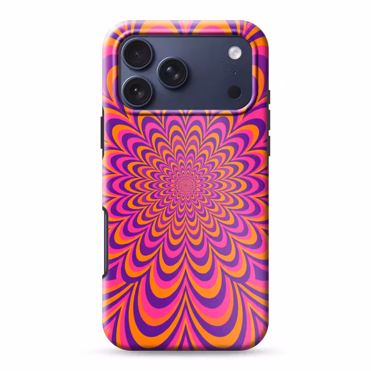 Telefoonhoesje Toughcase - Patroon - Optisch - Kleurrijk — 1