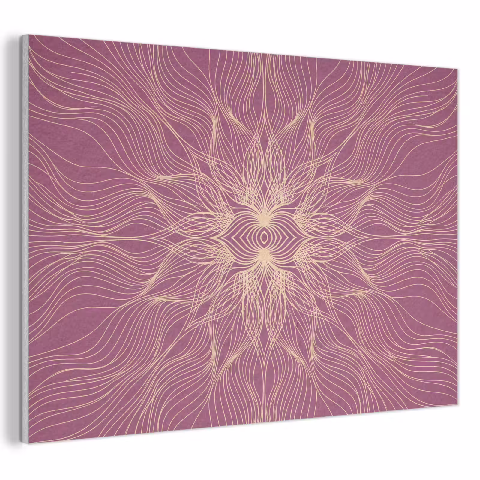 Akoestisch schilderij - Lijnen - Patroon - Abstract — 1