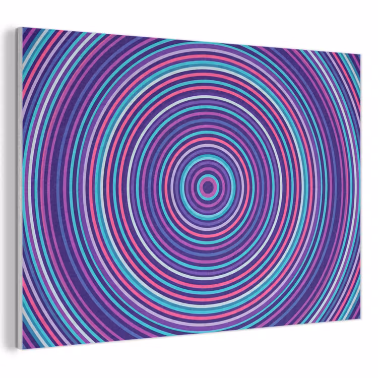 Akoestisch schilderij - Abstract - Cirkels - Kleurrijk — 1