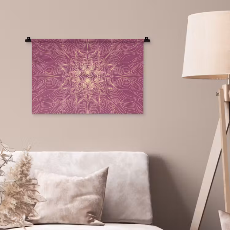 Wandkleed - Lijnen - Patroon - Abstract — 2