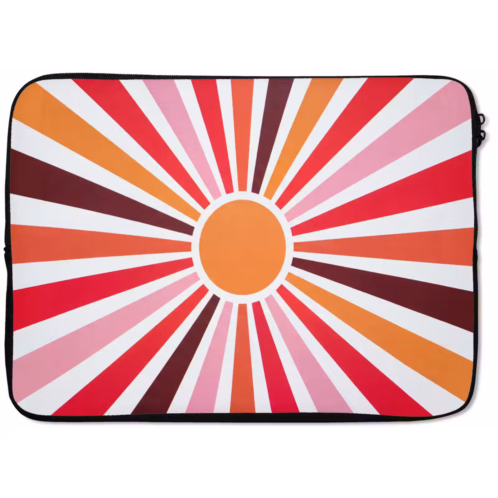 Laptophoes - Zon - Stralen - Abstract - Kleurrijk — 1