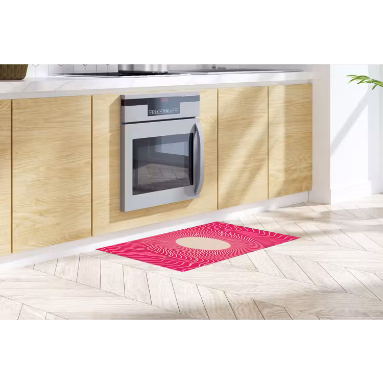 Keukenloper - Abstract - Patroon - Roze — 2