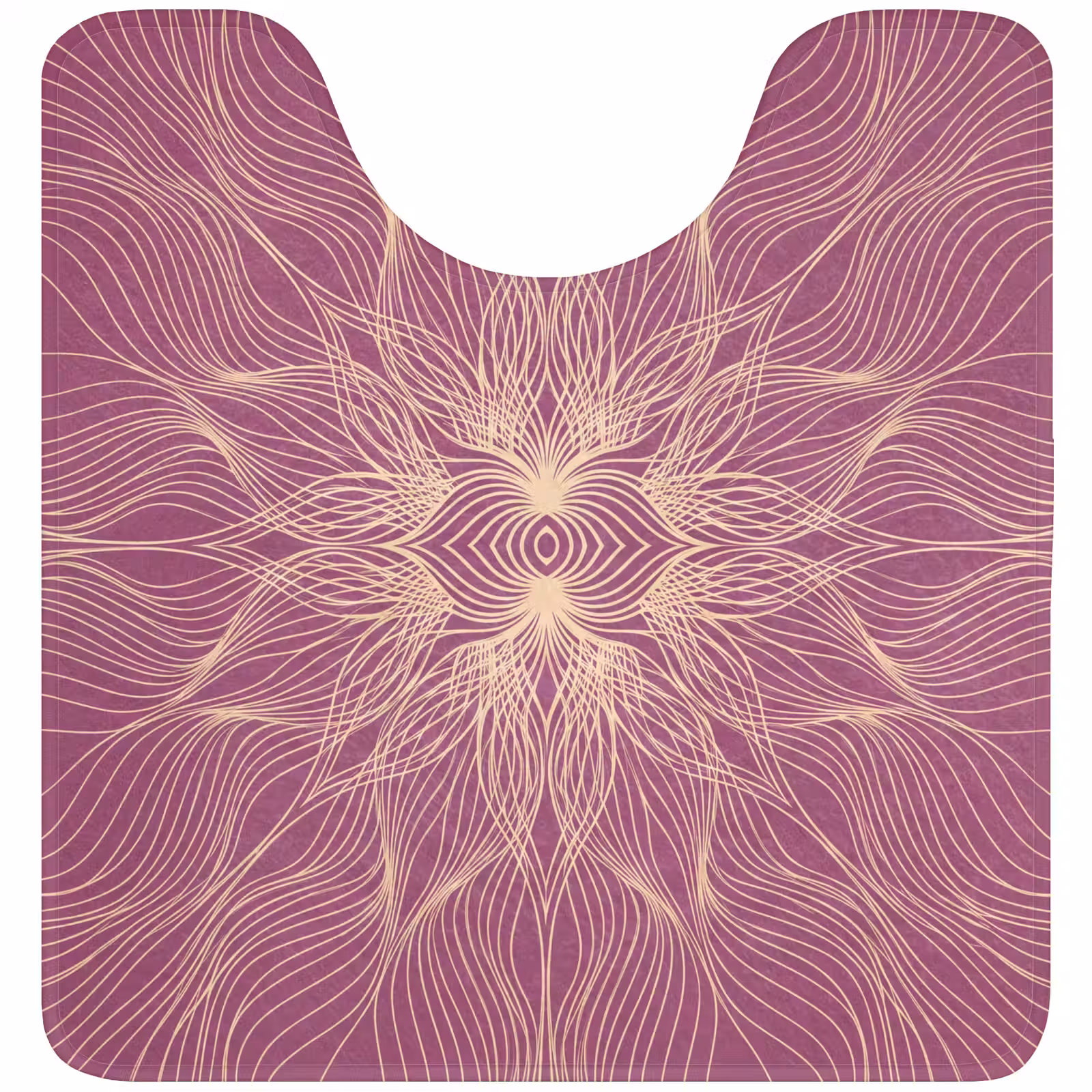 Wc Mat - Lijnen - Patroon - Abstract — 1