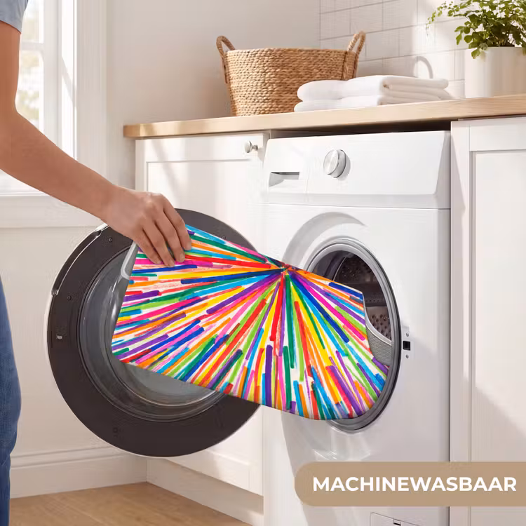 Wc Mat - Lijnen - Kleurrijk - Abstract — 6