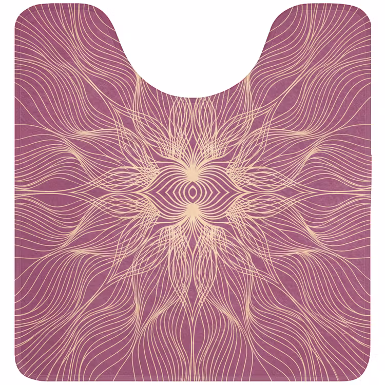 Wc Mat - Lijnen - Patroon - Abstract — 1