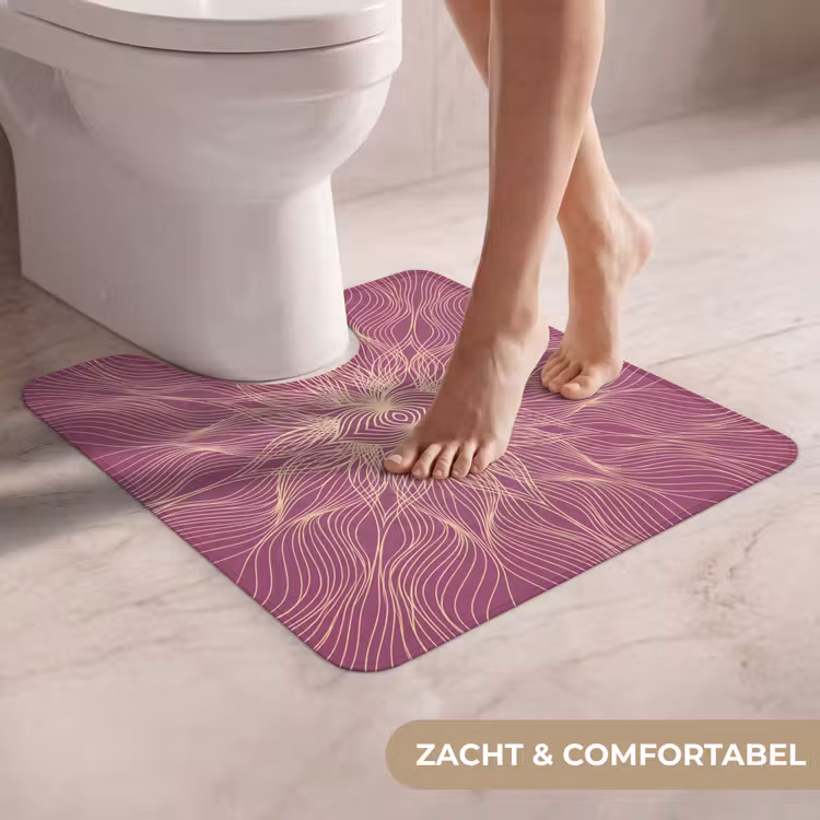 Wc Mat - Lijnen - Patroon - Abstract — 5