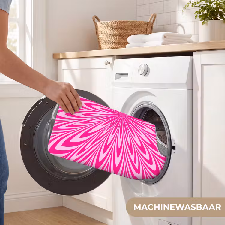 Wc Mat - Patroon - Optisch - Roze — 6