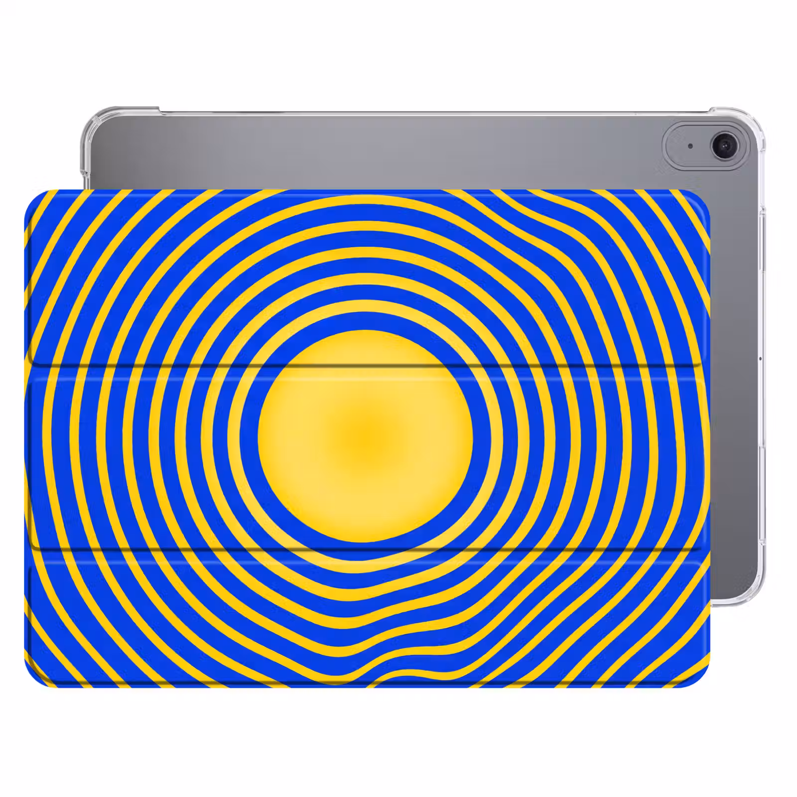 iPad hoes - Abstract patroon - Blauw — 1