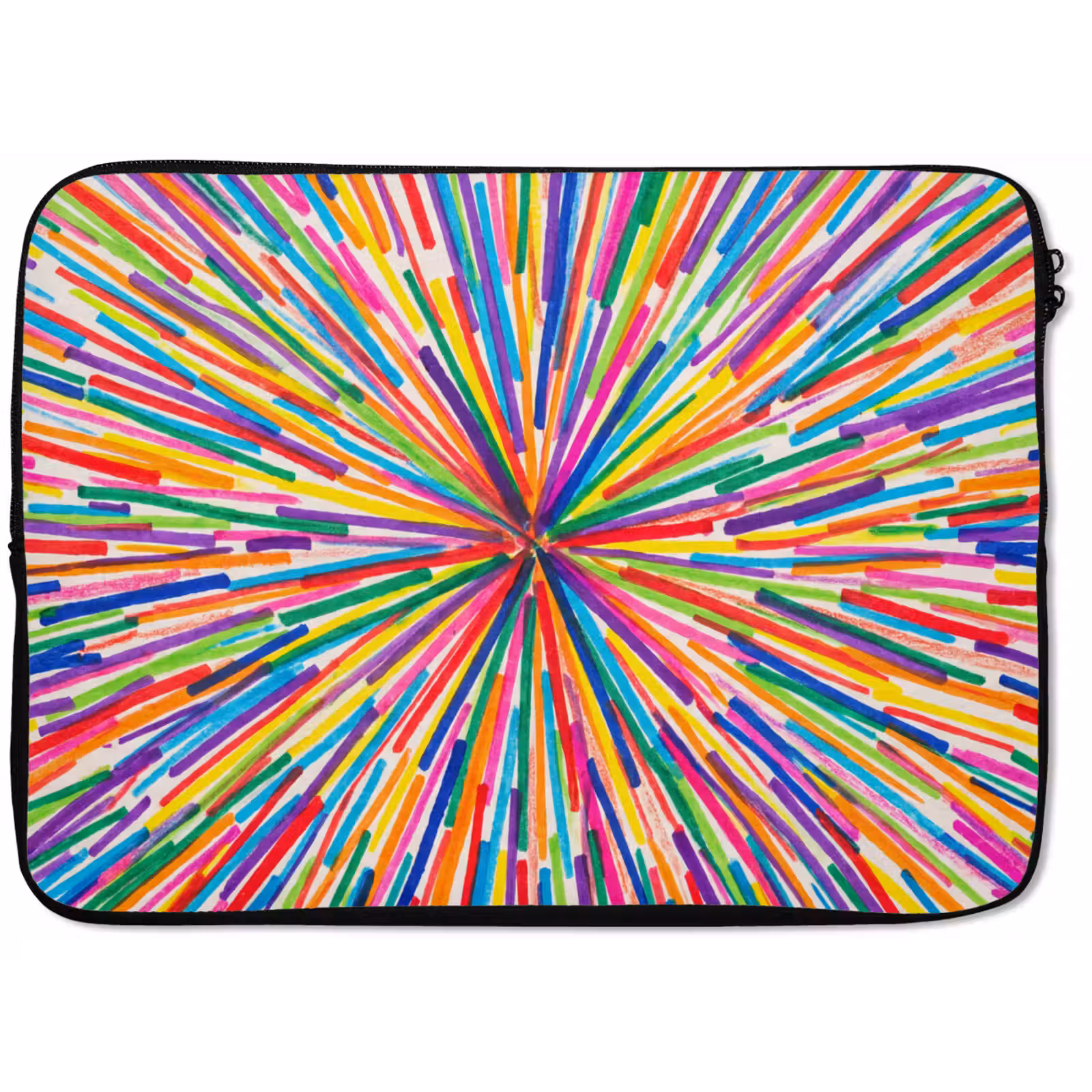 Laptophoes - Lijnen - Kleurrijk - Abstract — 1