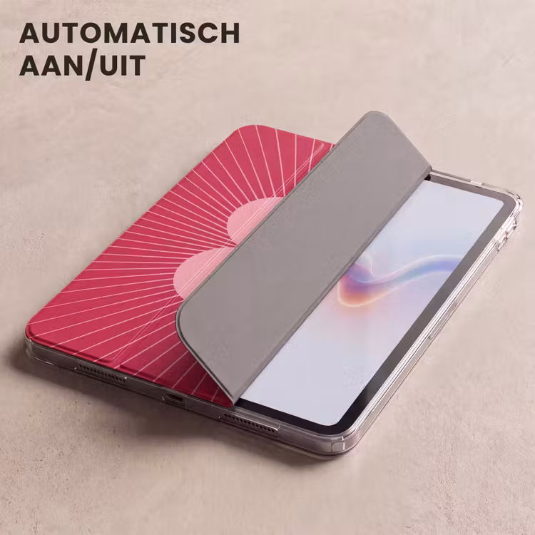 iPad hoes - Hart - Stralen - Liefde - Abstract - Roze — 5