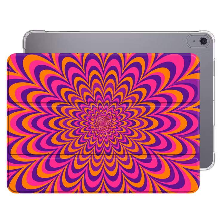 iPad hoes - Patroon - Optisch - Kleurrijk — 1