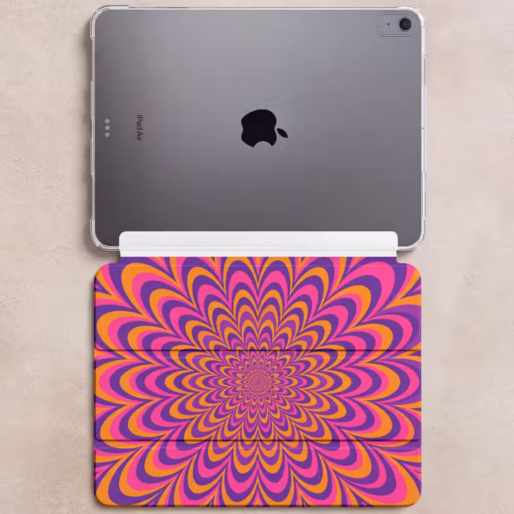 iPad hoes - Patroon - Optisch - Kleurrijk — 6