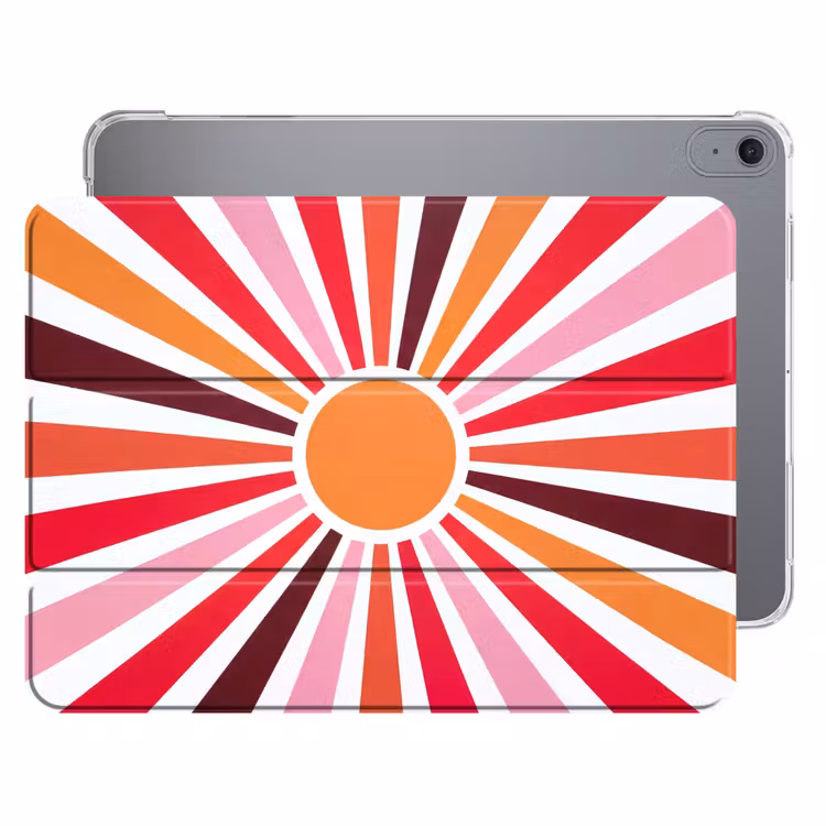 iPad hoes - Zon - Stralen - Abstract - Kleurrijk — 1