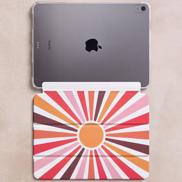 iPad hoes - Zon - Stralen - Abstract - Kleurrijk — 6