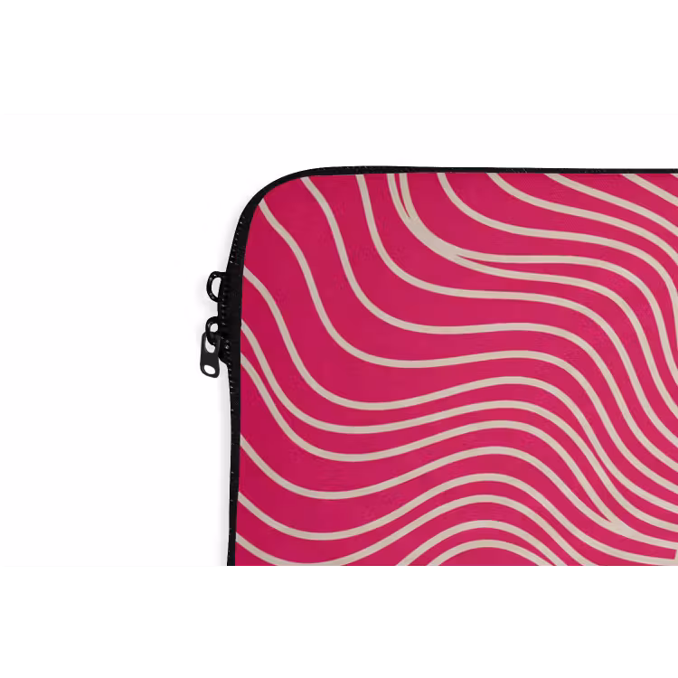 Laptophoes - Abstract - Patroon - Roze — 5