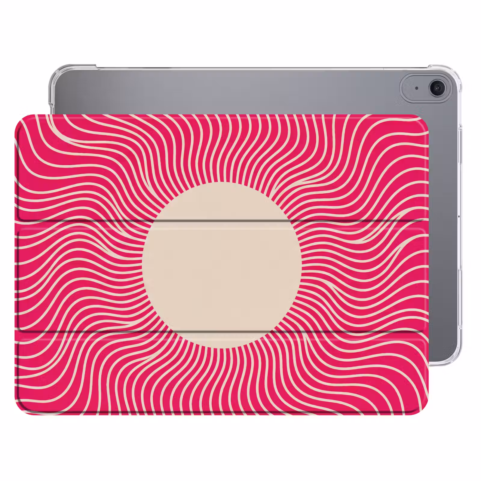 iPad hoes - Abstract - Patroon - Roze — 1