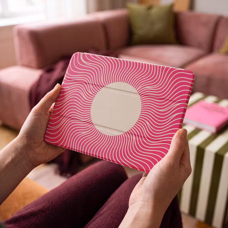 iPad hoes - Abstract - Patroon - Roze — 4