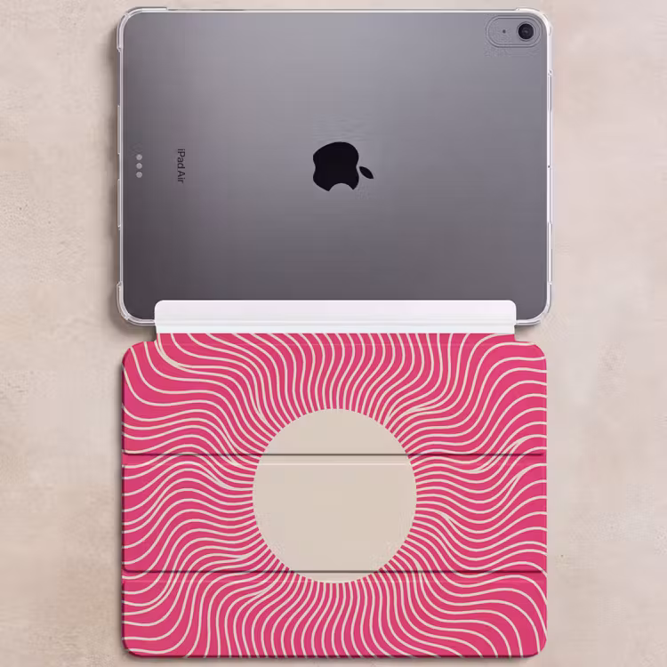 iPad hoes - Abstract - Patroon - Roze — 6