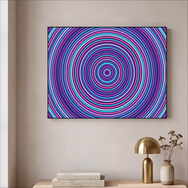 Art Frame - Abstract - Cirkels - Kleurrijk — 5
